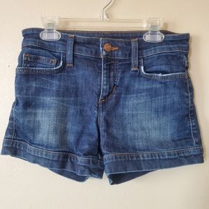 Joe's Dark Blue Denim Jean  Shorts Size 25